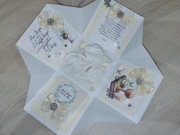 Exploding box pamiątka z okazji I Komunii Św.