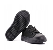 Trampki dziecięce całe czarne tenisówki JAKOŚĆ r. 27