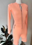 Nowy kombinezon morelowy neon długi rękaw krótka nogawka O’La Voga M/38