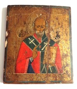 Stara ikona Święty Mikołaj Cudotwórca