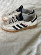 Buty Adidas handball spezial skóra kremowe 40 używane