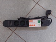 Listwa zasilająca Hykker, wyposażona w 5 gniazd  1x USB-A ,1x USB-C- 1 szt.