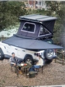 Namiot dachowy z markizą Wild Land Rock Cruiser 140