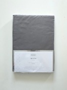 Eurofirany prześcieradło satynowe z gumką Diva 100x200x25 cm stalowoszare