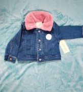 Kurtka jeansowa 6-9 m.