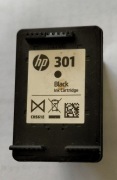 PUSTY CARTRIDGE HP 301 BLACK +TANIO;-)