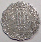 INDIE 10 Paise 1973 r.