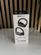 Słuchawki douszne sportowe boompods czarne 