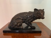 Figura lisa z brązu