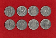 1 rubel 1989 1990 zestaw 8szt