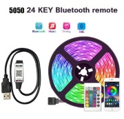 Bluetooth USB listwy Led DC 5V światła RGB 5050 la