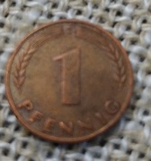Niemcy RFN 1 pfennig 1950 G