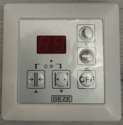 GEZE: Programator DPS z wyświetlaczem (przycisk OFF, AS500) 
