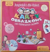 angielski dla dzieci karty obrazkowe Greg 100 pierwszych słówek CD