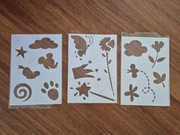 szablon malarski do malowania na ścianie dla dzieci zestaw Disney