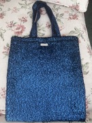 Simple torebka granat faktura błysk