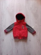 ocieplana kurtka z kapturem marki C&A Baby Club roz. 92