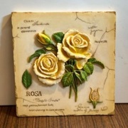 Śliczny obrazek z alabastru 