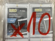10 sztuk Magnetic Holder 35 pt Panini Topps Pokémon Toploader case ochrona