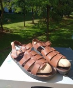 LUKSUSOWE SANDAŁY MEPHISTO skóra naturalna męskie 46