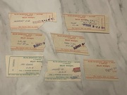 Bilety kolekcjonerskie Stal Apator Toruń 1981