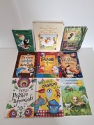 KSIĄŻECZKI DLA DZIECI - KUBUŚ PUCHATEK I INNE  -ZESTAW 9 KSIĄŻECZEK