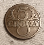 Moneta 5gr z roku 1928.Ladna 
