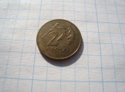 Polska moneta 2 gr grosze 2008