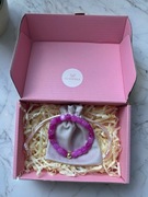 Bransoletka z naturalnego różowego turmalinu | 8 mm