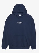 Granatowa obszerna bluza z kapturem.Yourturn.