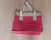 Yves Rocher nowa czerwona torba damska XXL bagaż podręczny siłownia zakupy 