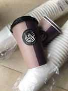 Kubki papierowe z wieczkami o poj. 400 ml