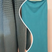 Długa nowa niebieska spódnica (z gumką w pasie bez metek)