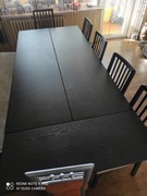 Sprzedam stół – czarny, elegancki, gotowy na wszystko!