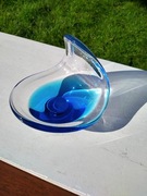 Mała patera , szkło hutnicze 