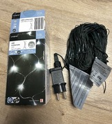 Lampki, Siatka świateł LED 160 diod wew./zew. 8 efekt. świetlnych