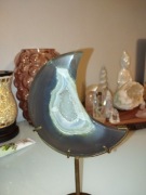 Księżyc agat z druzą cukrową 