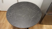 Stół Ikea MARIEDAMM, czarny ,imitacja marmuru, 105 cm