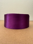 Fioletowa Florystyczna Dekoracyjna Tasiemka Wstążka Szpula