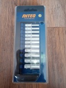 Zestaw nasadek głębokich 1/4 niteo tools