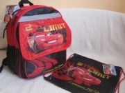 PLECAK szkolny auta , cars i WOREK auta, cars