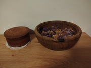 Stara miska drewniana