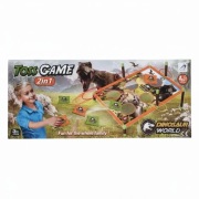 WIELKA GRA ZRĘCZNOŚCIOWA 2w1 – DINO WORLD TOSS GAME