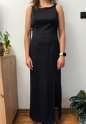 Czarna sukienka maxi długa suknia sukieneczka Jacqueline de young  38 M
