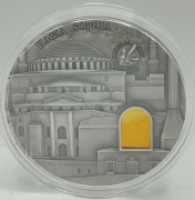 2016 Palau $10   Mineral Art Hagia Sophia    2 oz