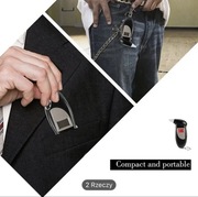 ALKOMAT CYFROWY + USTNIKI ELEKTRONICZNY TESTER TRZEŹWOŚCI LCD PROMILE