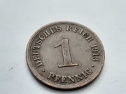 Niemcy Cesarstwo Niemieckie - 1 fenig, pfennig 1913 - mennica A