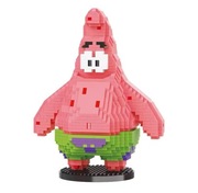 Klocki wzór LEGO PATRYK ROZGWIAZDA Spongebob Kanciastoporty Hit Prezent