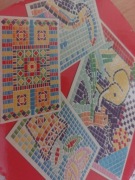 Zestaw kreatywny koło garncarskie, mozaika, kwiat 