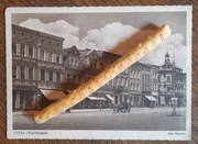 LESZNO LISSA Wartheland Rynek sklepy markizy Robert Franke Nr 1305 ~1940